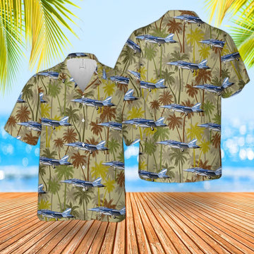 Us Navy Hawaiian Shirt, US Navy Boeing EA-18G Growler Of VAQ-129  Vikings Hawaiian Shirt, Military Hawaiian Shirt