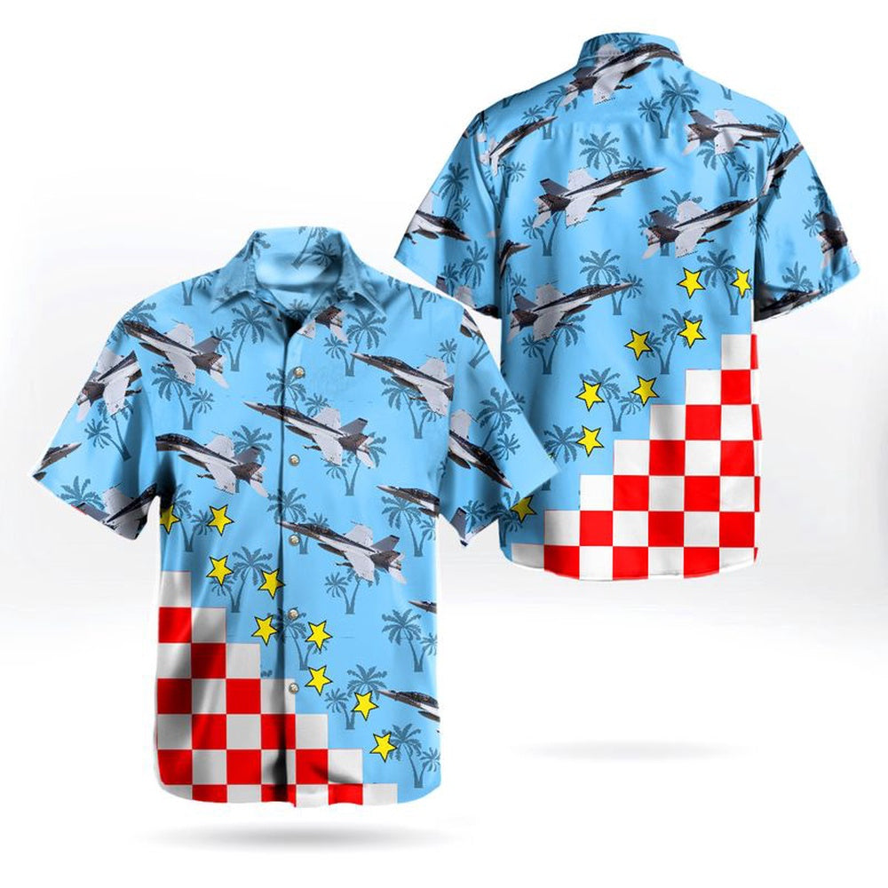 Us Navy Hawaiian Shirt, US Navy Boeing FA-18F Super Hornet of VFA-211 Checkmates Hawaiian Shirt, Military Hawaiian Shirt
