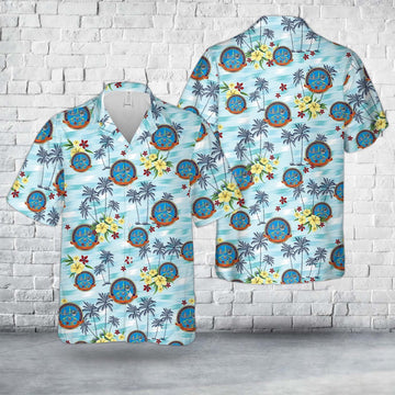 Us Navy Hawaiian Shirt, US Navy Center for EOD and Diving (CENEODDIVE) Hawaiian Shirt, Military Hawaiian Shirt
