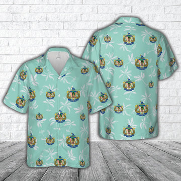 Us Navy Hawaiian Shirt, US Navy Commander, Submarine Group 10 (COMSUBGRU Ten) Hawaiian Shirt, Military Hawaiian Shirt