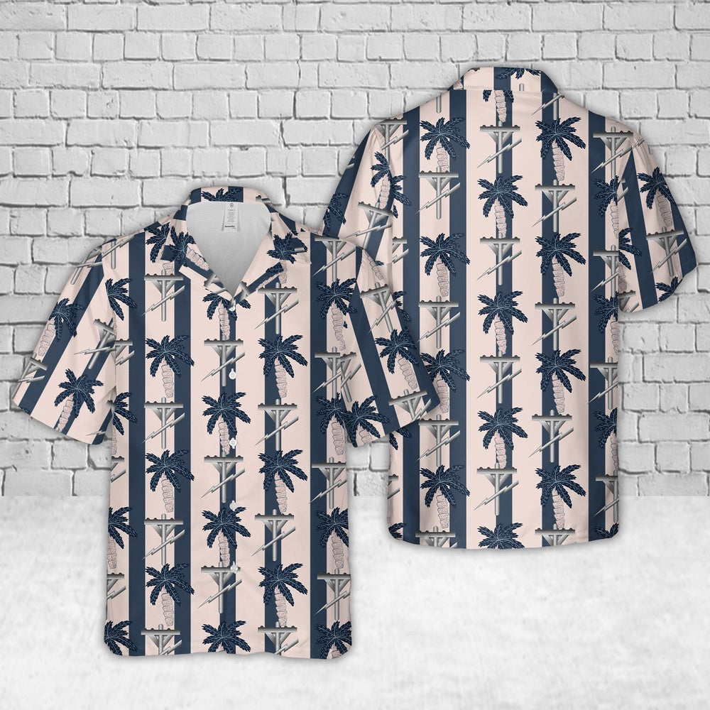 Us Navy Hawaiian Shirt, US Navy Construction Electrician (CE) Hawaiian Shirt, Military Hawaiian Shirt