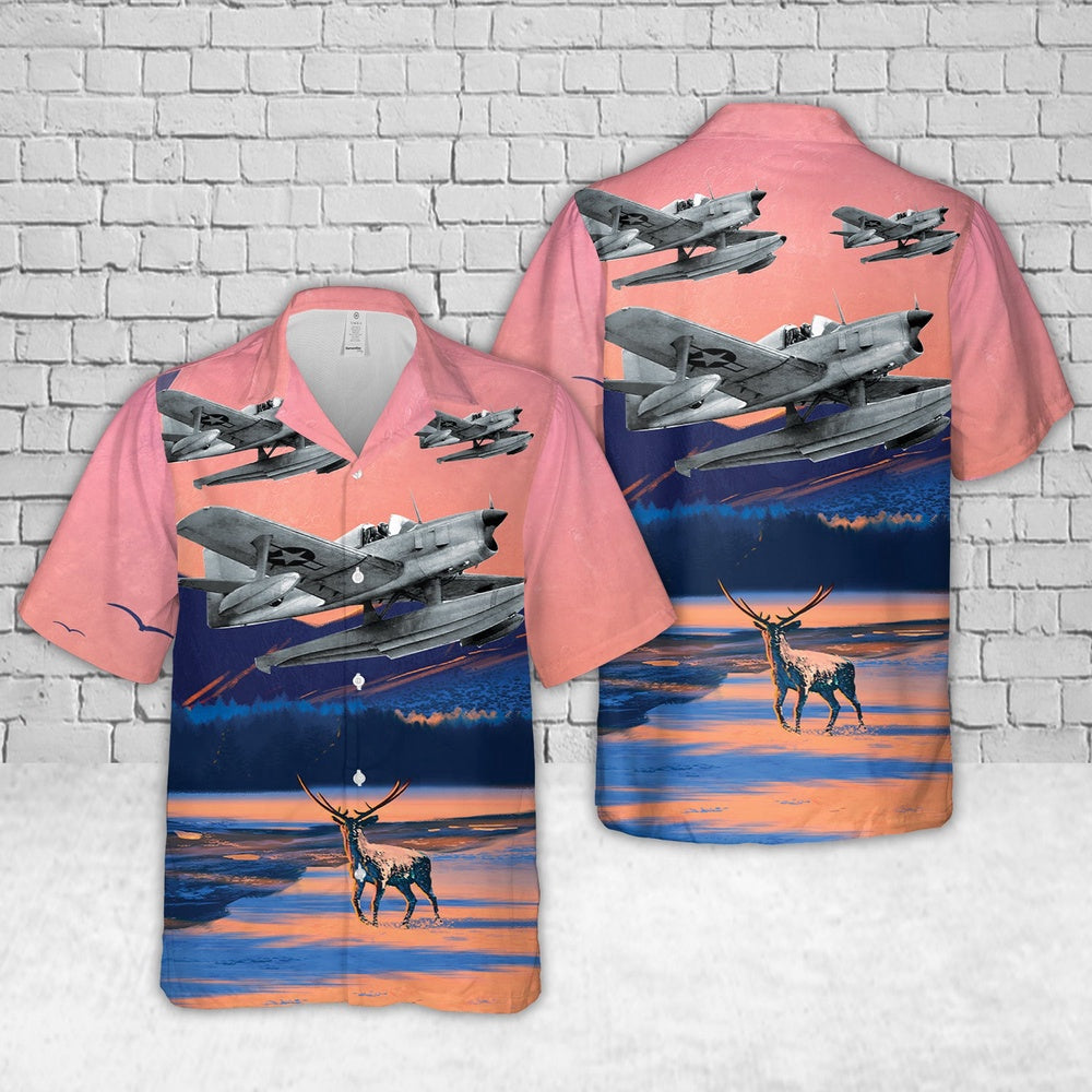 Us Navy Hawaiian Shirt, US Navy Edo XOSE-1 Hawaiian Shirt, Military Hawaiian Shirt
