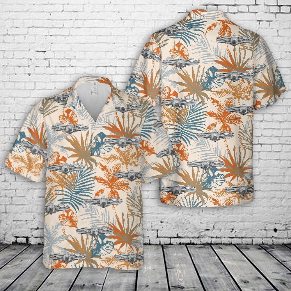 Us Navy Hawaiian Shirt, US Navy Enlisted Information Dominance Warfare Insignia Hawaiian Shirt, Military Hawaiian Shirt