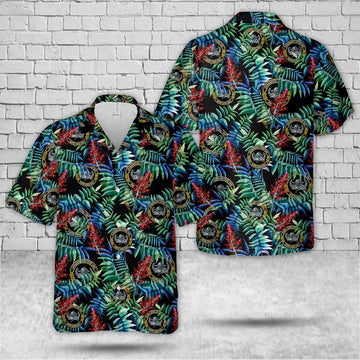 Us Navy Hawaiian Shirt, US Navy Experimental Diving Unit Hawaiian Shirt, Military Hawaiian Shirt