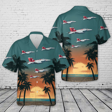 Us Navy Hawaiian Shirt, US Navy FA-18F Super Hornet Of VFA-102 Hawaiian Shirt, Military Hawaiian Shirt