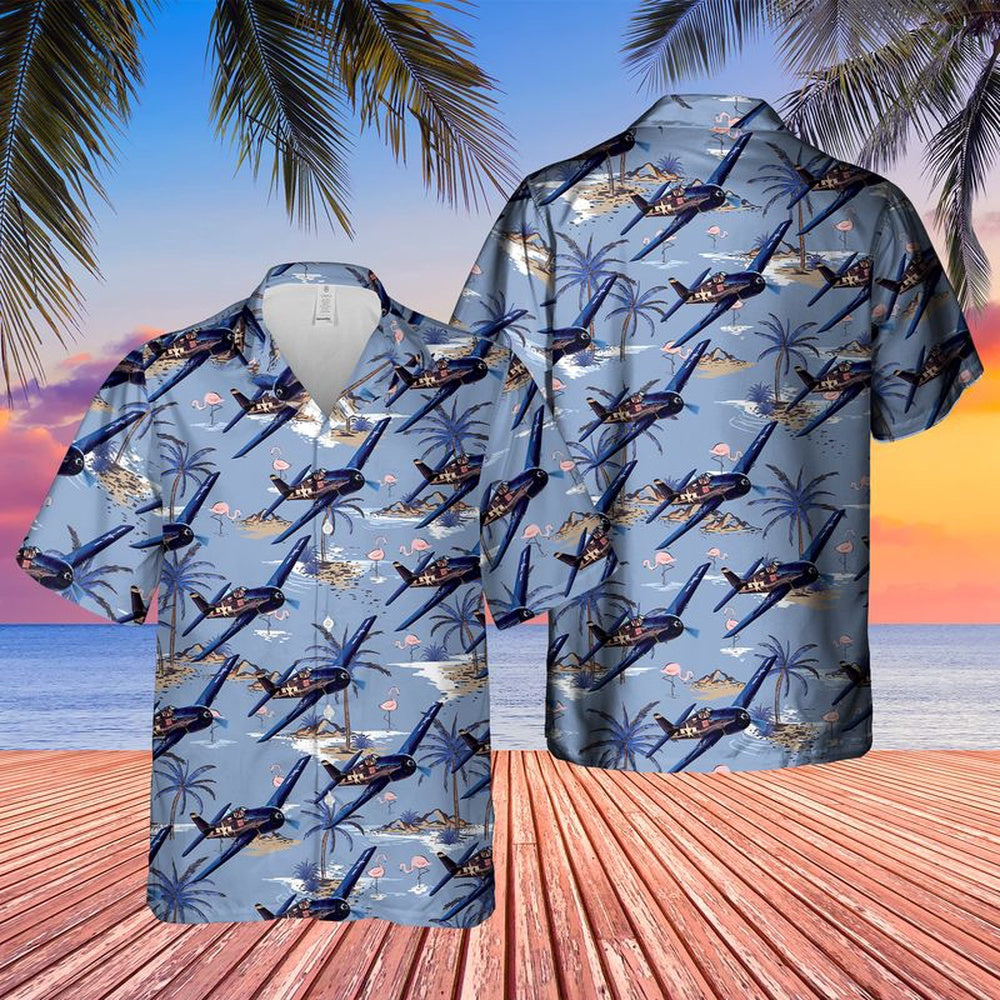 Us Navy Hawaiian Shirt, US Navy Grumman F6F Hellcat Hawaiian Shirt, Military Hawaiian Shirt