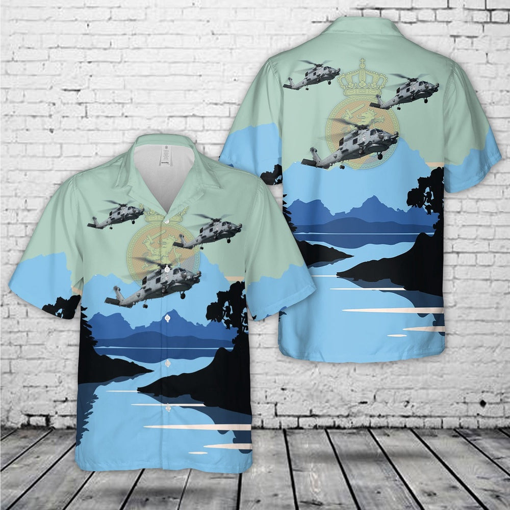 Us Navy Hawaiian Shirt, US Navy Helicopter Maritime Strike Squadron 37 HSM-37 'Easyriders' Hawaiian Shirt