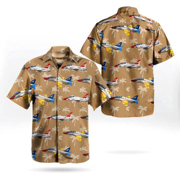 Us Navy Hawaiian Shirt, US Navy Historical Aircraft McDonnell Douglas T-45 Goshawk Hawaiian Shirt, Military Hawaiian Shirt