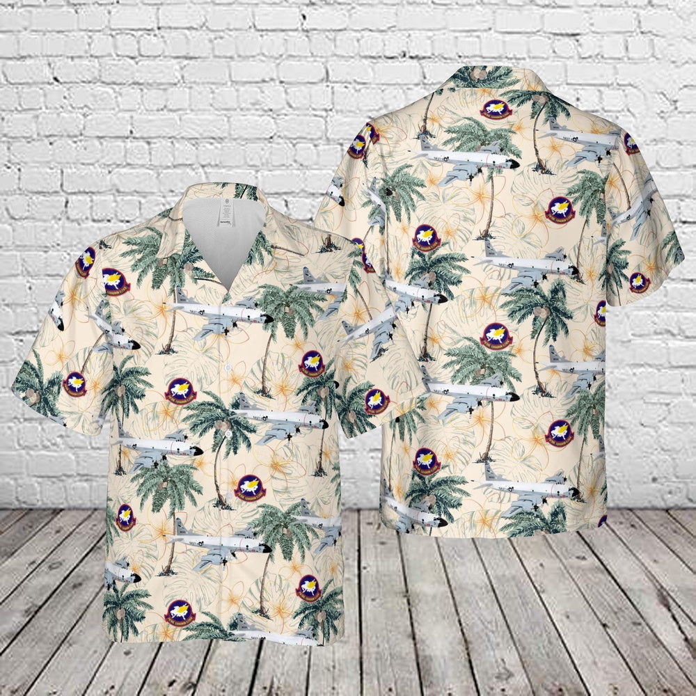 Us Navy Hawaiian Shirt, US Navy Lockheed Martin P-3C Orion, VP-11 Proud Pegasus 161333 Hawaiian Shirt, Military Hawaiian Shirt