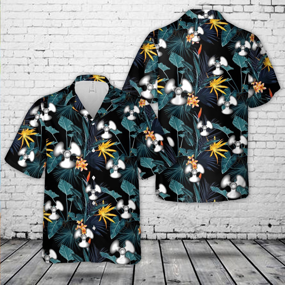 Us Navy Hawaiian Shirt, US Navy Machinist's mate Hawaiian Shirt, Military Hawaiian Shirt