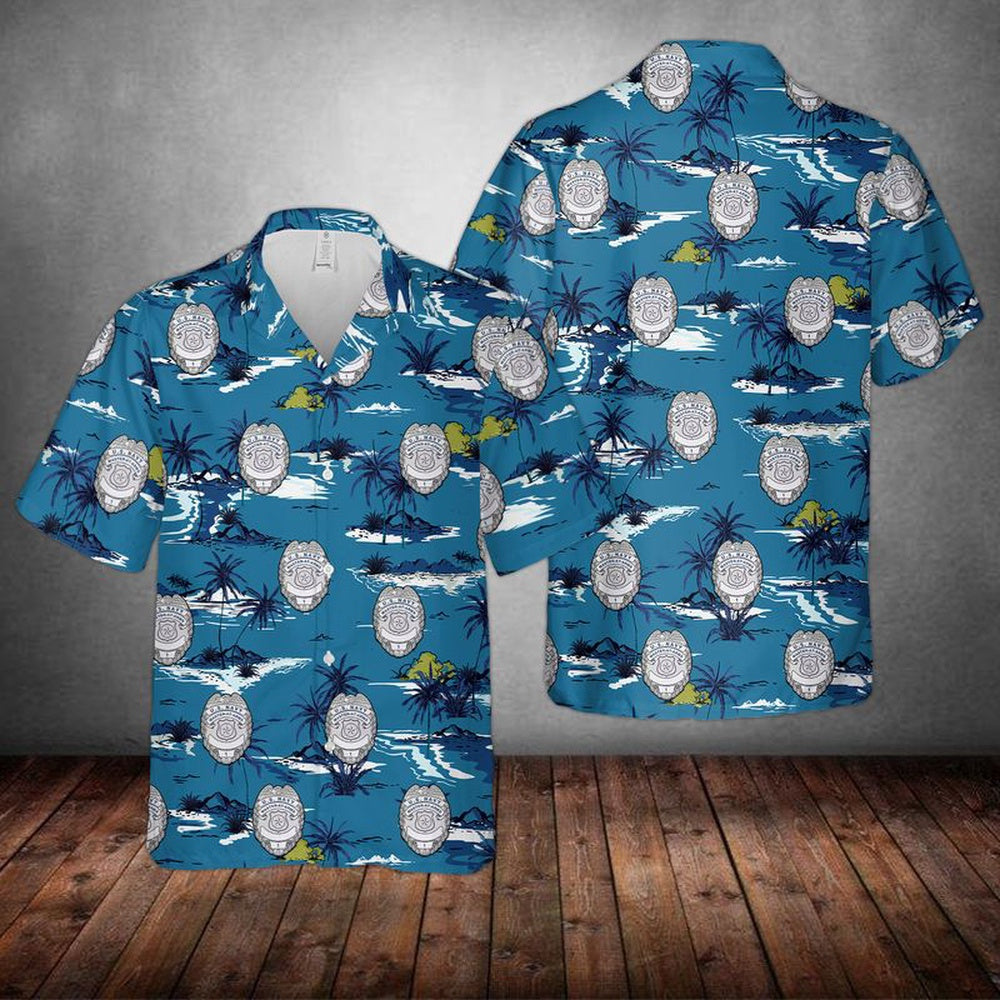 Us Navy Hawaiian Shirt, US Navy Master at Arms Hawaiian Shirt, Military Hawaiian Shirt