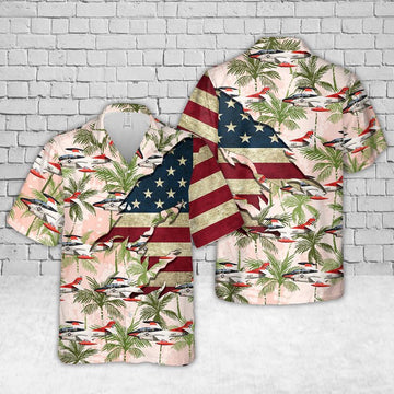 Us Navy Hawaiian Shirt, US Navy North American T-2C Buckeye Hawaiian Shirt, Military Hawaiian Shirt