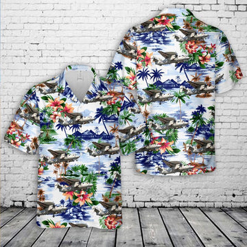 Us Navy Hawaiian Shirt, US Navy Northrop Grumman E-2C Hawkeye Hawaiian Shirt, Military Hawaiian Shirt