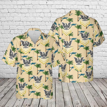 Us Navy Hawaiian Shirt, US Navy Petty officer first class E-6 Hawaiian Shirt, Military Hawaiian Shirt