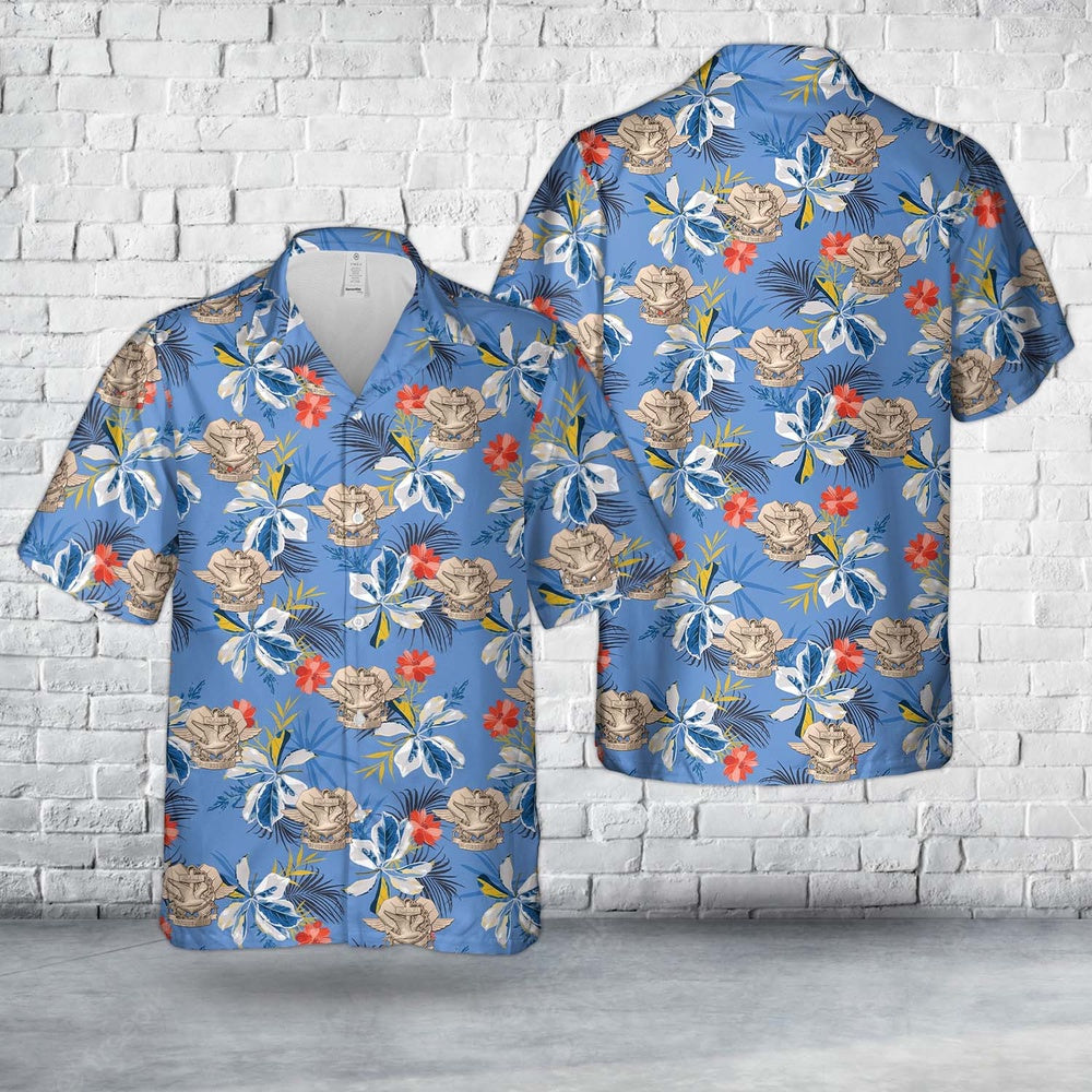Us Navy Hawaiian Shirt, US Navy SAR (Search and Rescue) Hawaiian Shirt, Military Hawaiian Shirt