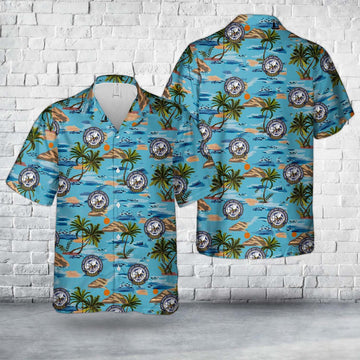 Us Navy Hawaiian Shirt, US Navy SEEBEES - Naval Support Unit State Department Hawaiian Shirt, Military Hawaiian Shirt