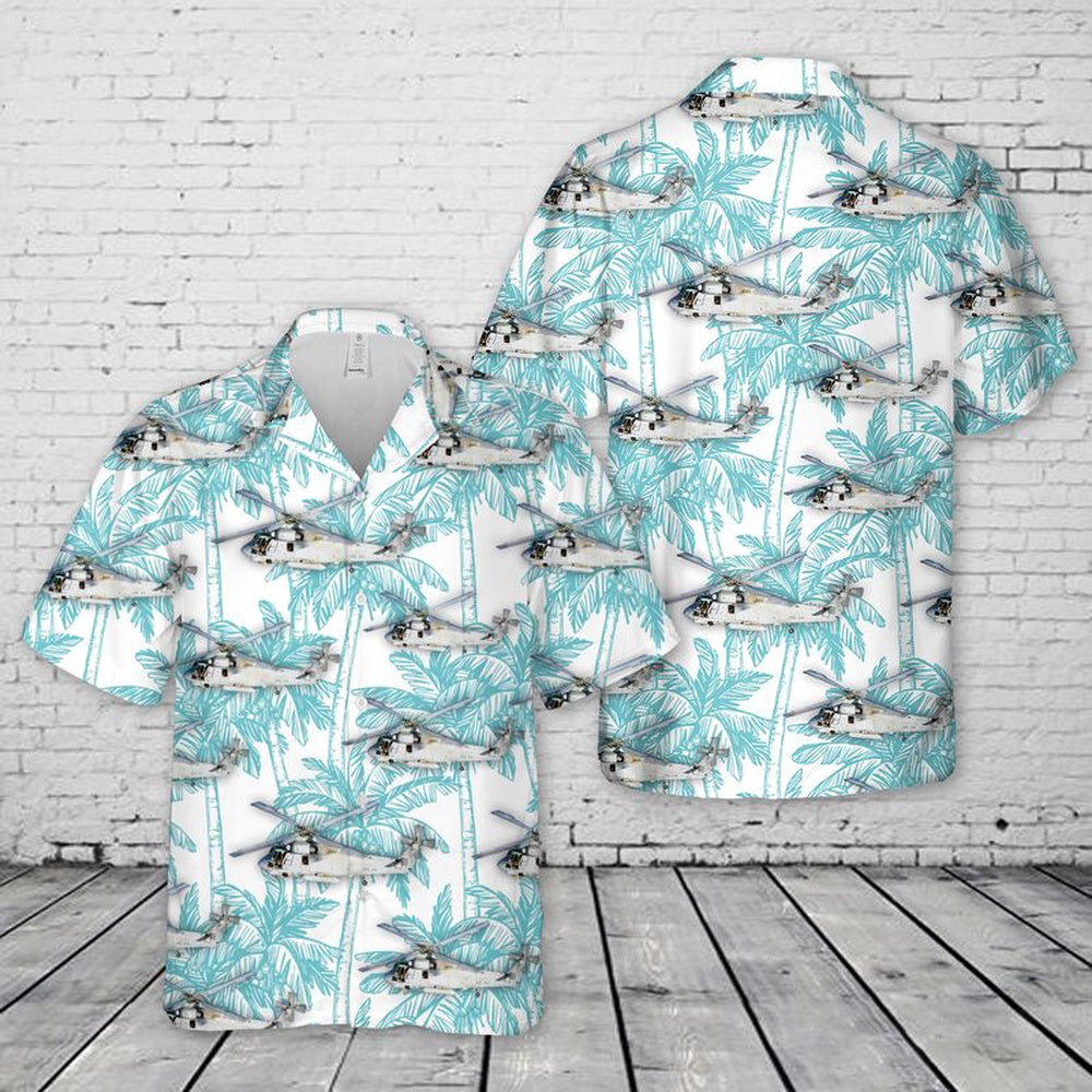 Us Navy Hawaiian Shirt, US Navy SH-2G Of HSL-84 Hawaiian Shirt, Military Hawaiian Shirt
