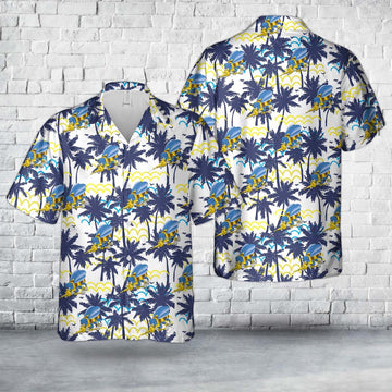 Us Navy Hawaiian Shirt, US Navy Sea Bee Hawaiian Shirt, Military Hawaiian Shirt