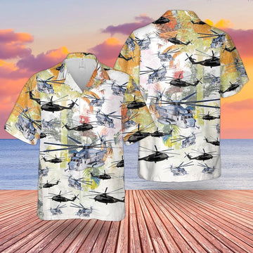 Us Navy Hawaiian Shirt, US Navy Sikorsky CH-53E Super Stallion Hawaiian Shirt, Military Hawaiian Shirt
