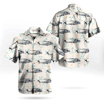 Us Navy Hawaiian Shirt, US Navy Sikorsky MH-53E Sea Dragon Hawaiian Shirt, Military Hawaiian Shirt
