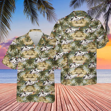 Us Navy Hawaiian Shirt, US Navy Sikorsky SH-3 Sea King Hawaiian Shirt, Military Hawaiian Shirt