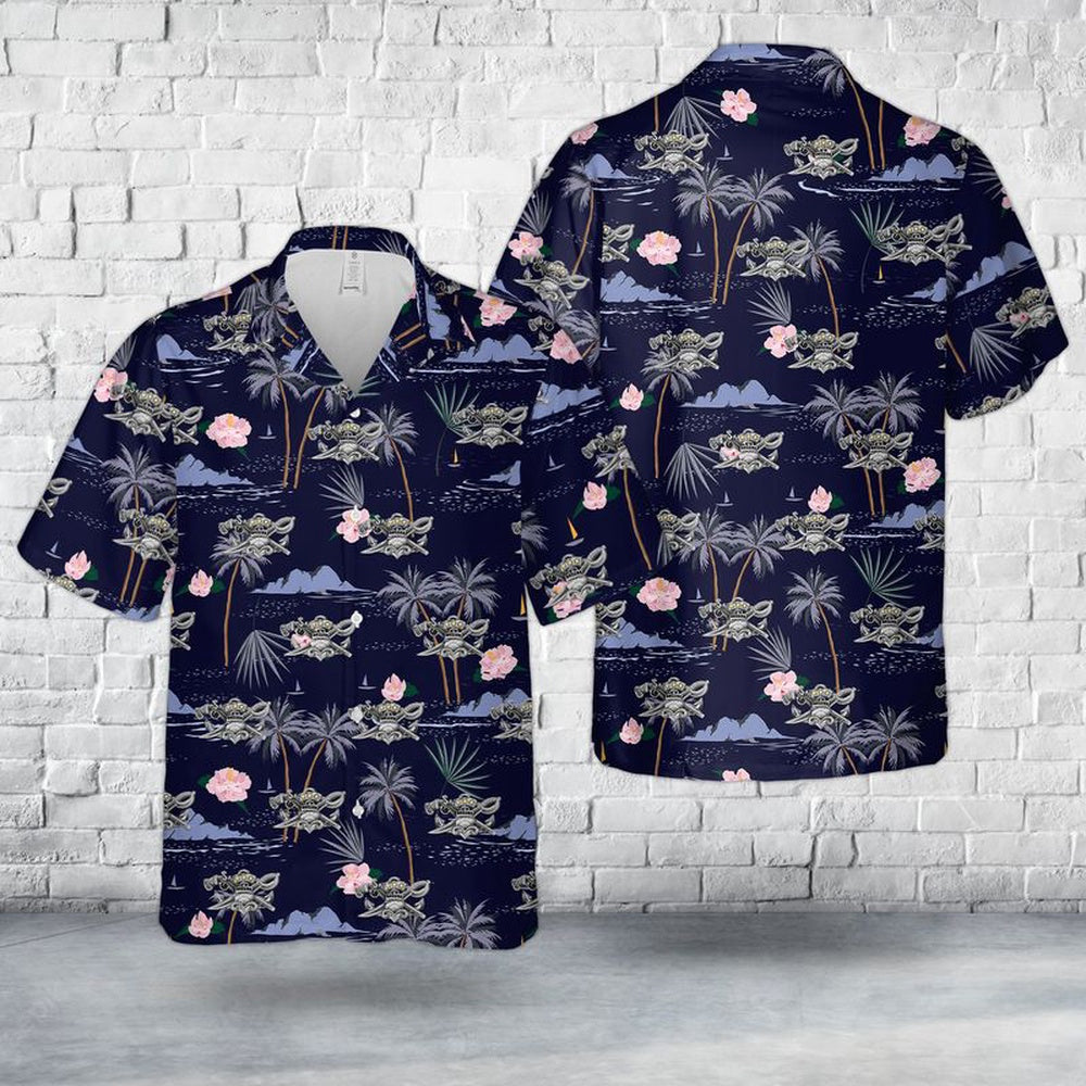 Us Navy Hawaiian Shirt, US Navy Special Warfare Combatant-Craft Crewman (SWCC) Master Hawaiian Shirt
