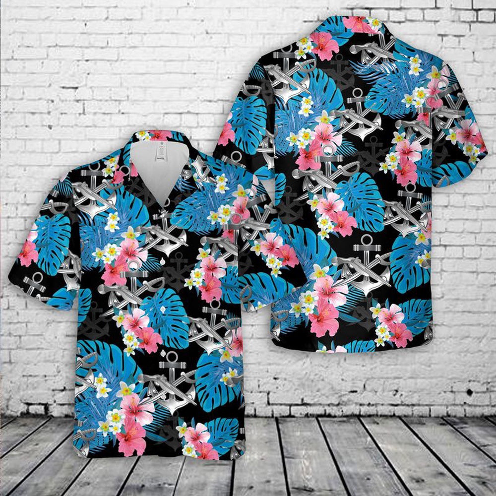 Us Navy Hawaiian Shirt, US Navy Special Warfare Combatant-craft Crewmen Hawaiian Shirt, Military Hawaiian Shirt