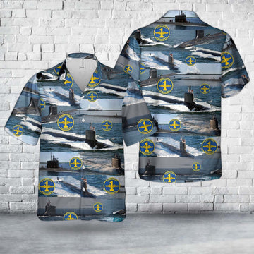 Us Navy Hawaiian Shirt, US Navy Submarine Squadron 1 SUBRON 1 Hawaiian Shirt, Military Hawaiian Shirt