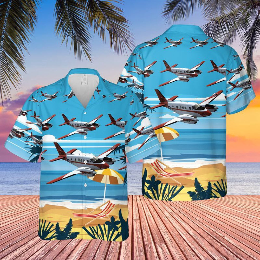 Us Navy Hawaiian Shirt, US Navy T-44A Pegasus Hawaiian Shirt, Military Hawaiian Shirt