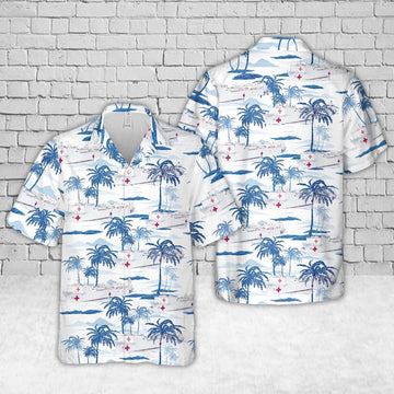 Us Navy Hawaiian Shirt, US Navy USNS Mercy (T-AH-19) Hawaiian Shirt, Military Hawaiian Shirt