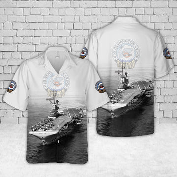 Us Navy Hawaiian Shirt, US Navy USS Bennington (CVCVACVS-20) Hawaiian Shirt, Military Hawaiian Shirt