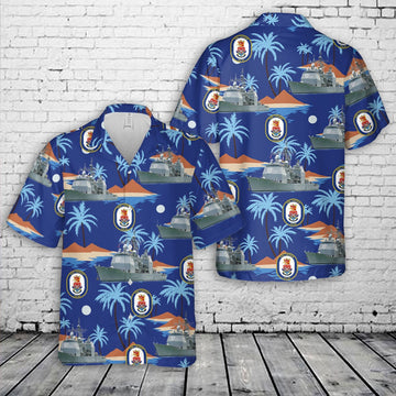 Us Navy Hawaiian Shirt, US Navy USS Chosin (CG-65) Hawaiian Shirt, Military Hawaiian Shirt