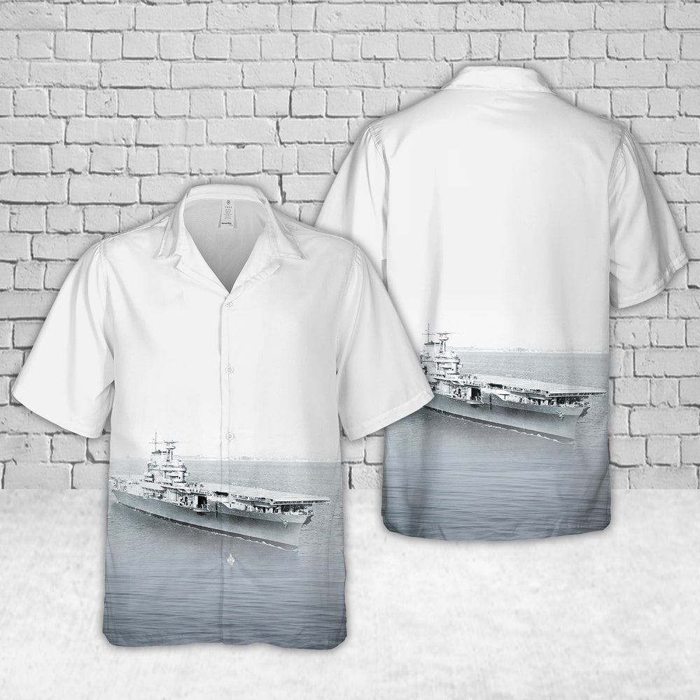 Us Navy Hawaiian Shirt, US Navy USS Hornet (CV-8) Yorktown-class aircraft carrier Hawaiian Shirt, Military Hawaiian Shirt