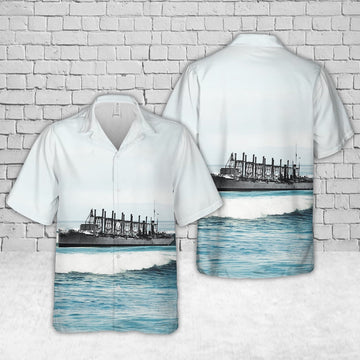 Us Navy Hawaiian Shirt, US Navy USS Jason (AC-12AV-2) Hawaiian Shirt, Military Hawaiian Shirt