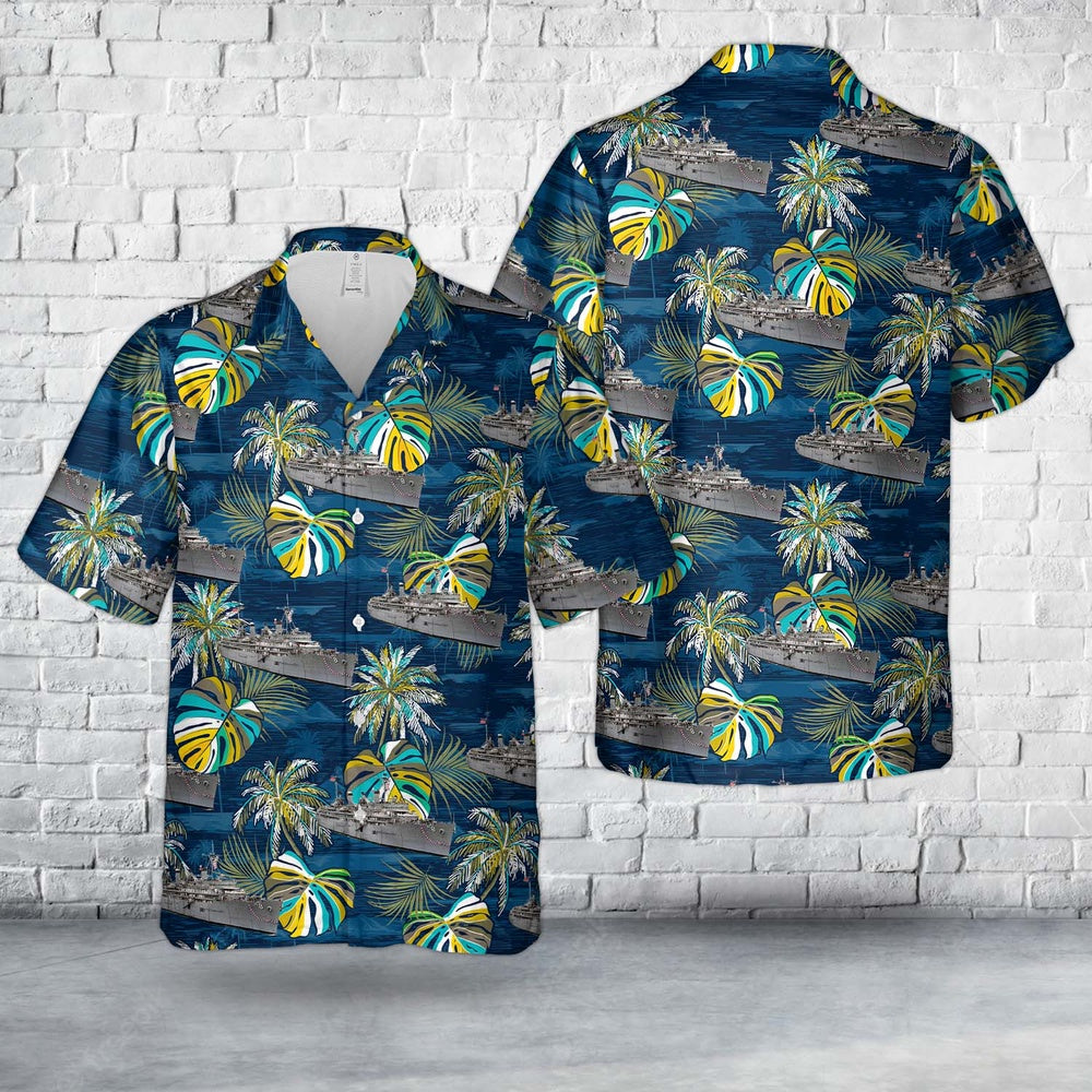 Us Navy Hawaiian Shirt, US Navy USS Jason (AR-8) Hawaiian Shirt, Military Hawaiian Shirt