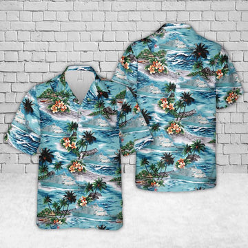 Us Navy Hawaiian Shirt, US Navy USS Little Rock (LCS-9) Hawaiian Shirt, Military Hawaiian Shirt