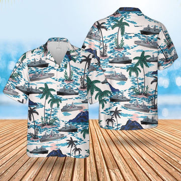Us Navy Hawaiian Shirt, US Navy USS New York (LPD-21) Hawaiian Shirt, Military Hawaiian Shirt