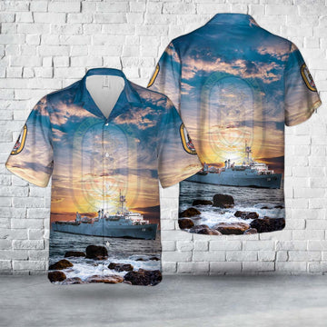 Us Navy Hawaiian Shirt, US Navy USS Pensacola (LSD-38) Hawaiian Shirt, Military Hawaiian Shirt