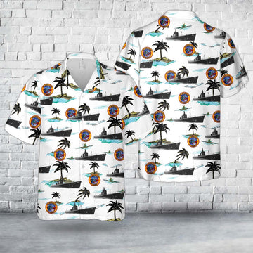 Us Navy Hawaiian Shirt, US Navy USS Tautog (SS-199) Tambor-class Submarine In WWII Hawaiian Shirt, Military Hawaiian Shirt