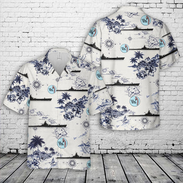 Us Navy Hawaiian Shirt, US Navy USS Wahoo (SS-238) Gato-class submarine In WWII Hawaiian Shirt, Military Hawaiian Shirt