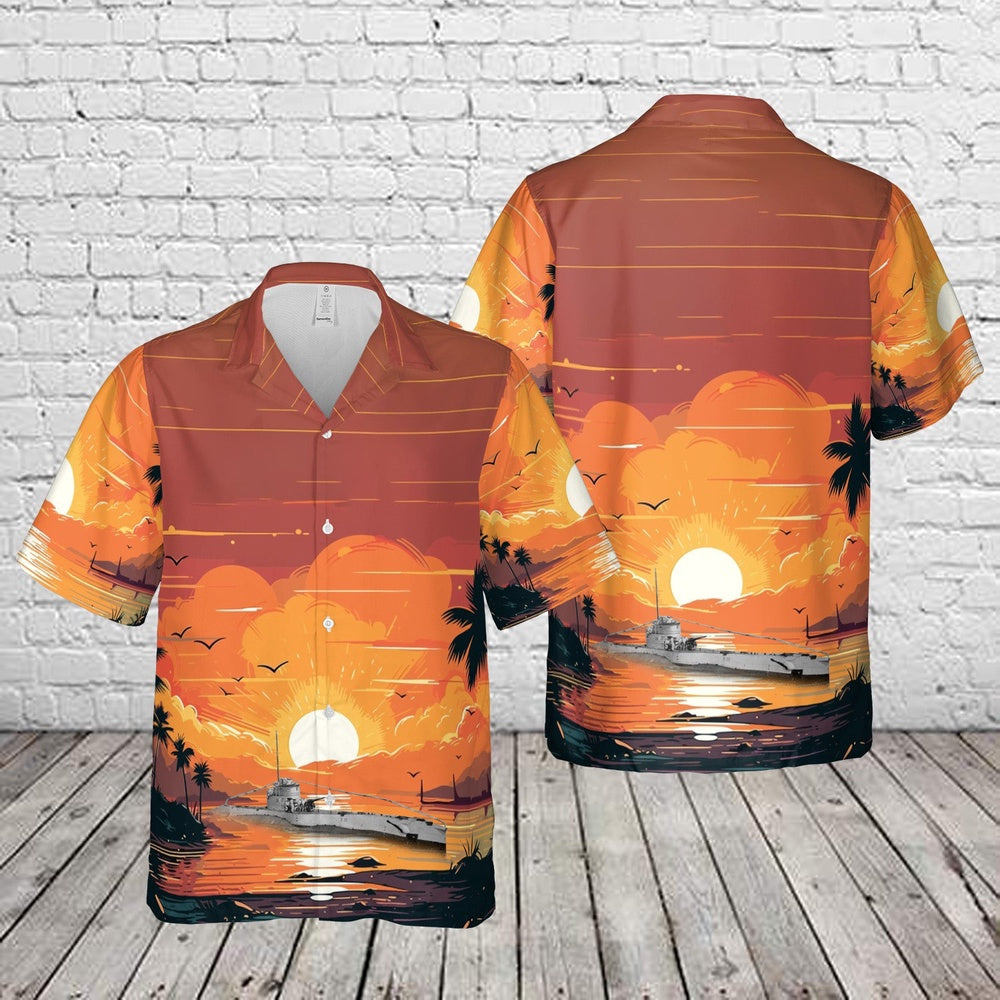 Us Navy Hawaiian Shirt, US Navy United States S-class submarine Hawaiian Shirt, Military Hawaiian Shirt