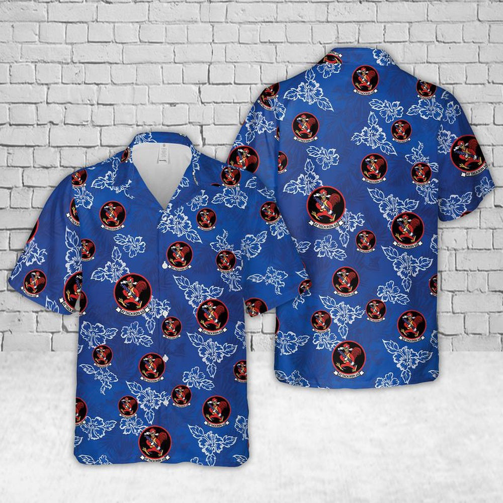 Us Navy Hawaiian Shirt, US Navy VA-66 A-7E Corsair Hawaiian Shirt, Military Hawaiian Shirt