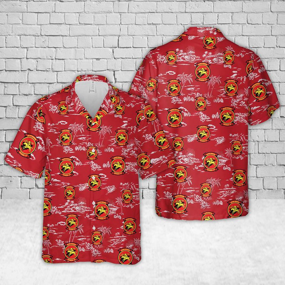 Us Navy Hawaiian Shirt, US Navy VA-87 Badge Hawaiian Shirt, Military Hawaiian Shirt