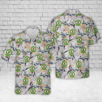 Us Navy Hawaiian Shirt, US Navy VAW-115 Liberty Bells E-2D Hawaiian Shirt, Military Hawaiian Shirt