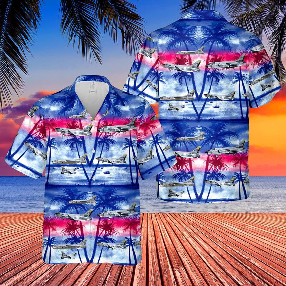 Us Navy Hawaiian Shirt, US Navy VF-162 The Hunters Hawaiian Shirt, Military Hawaiian Shirt