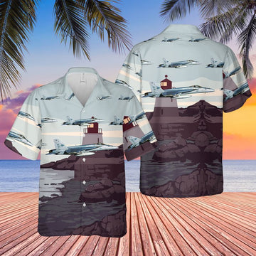 Us Navy Hawaiian Shirt, US Navy VFA-146 FA-18E Super Hornet Hawaiian Shirt, Military Hawaiian Shirt