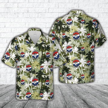 Us Navy Hawaiian Shirt, US Navy VP-56 Dragons Lockheed P-3C Orion Hawaiian Shirt, Military Hawaiian Shirt