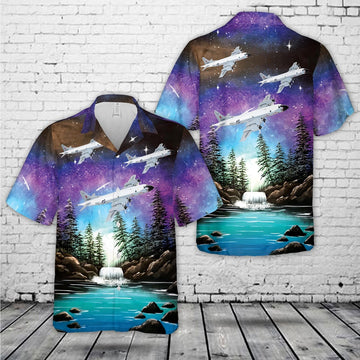Us Navy Hawaiian Shirt, US Navy VP-66 P-3A Orion, VP-66 Liberty Bells (1984) Hawaiian Shirt, Military Hawaiian Shirt