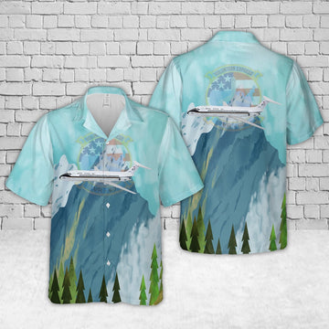 Us Navy Hawaiian Shirt, US Navy VR-60 Volunteer Express C-9B Skytrain II Hawaiian Shirt, Military Hawaiian Shirt