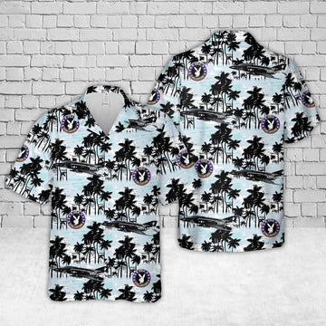 Us Navy Hawaiian Shirt, US Navy VX-4, Air Test and Evaluation Squadron Four, F-4J Phantom Hawaiian Shirt
